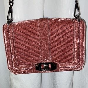 Rebecca Minkoff velvet purse